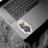 High-quality Wolf Moon Vinyl Sticker v#2 – scratch resistant and UV resistant waterproof decal sticker for laptop and bottle