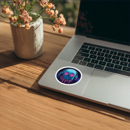 Ghost Modes Headphones Music Vinyl Stickers (3)