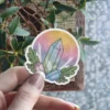 Starry Crystal 3 x 3' Vinyl Sticker #3