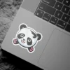 Premium Cute Funny Panda Vinyl Sticker – weatherproof, scratch resistant and UV resistant sticker for everyday use