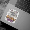 Detailed Cute Halloween Cat Spooky Cute Vinyl Sticker #1#1 – long-lasting scratch resistant and UV resistant vinyl sticker