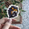 Premium Roaring Tiger Vinyl Sticker – weatherproof, scratch resistant and UV resistant sticker for everyday use