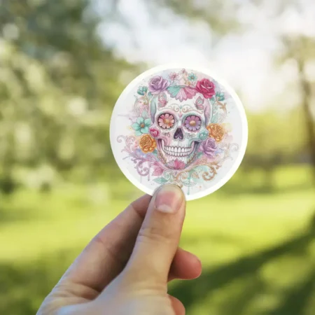 Colorful Butterfly Vinyl Sticker 3'x3'