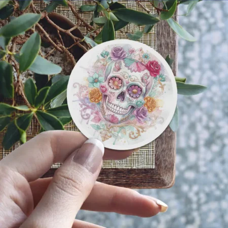 Colorful Butterfly Vinyl Sticker 3'x3'