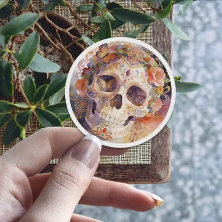 Cute Dog / Puppy Vinyl Sticker 3'x3'