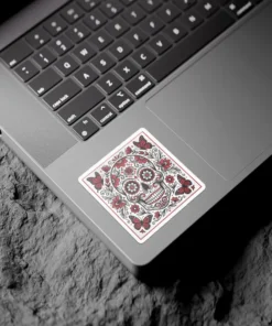Alternative view of Sugar Skull Vinyl Sticker V#10