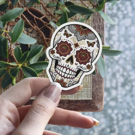 Sitting Cute Panda Vinyl Sticker 2' x 3'