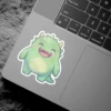 High-quality Monster-Green-Monster-Vinyl-Sticker – scratch resistant and UV resistant waterproof decal sticker for laptop and bottle