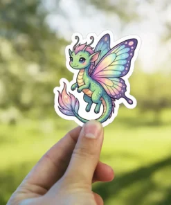 Fairy Dragon Vinyl Sticker