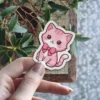 Kawaii Cat Vinyl Sticker #20