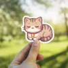 Kawaii Cat Vinyl Sticker #2#1