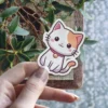 Kawaii Cat Vinyl Sticker #4