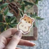 Kawaii Chibi Hamster Vinyl Sticker