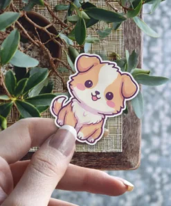 Shiba Inu Dog Vinyl Sticker #6