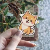 Shiba Inu Dog Vinyl Sticker #2
