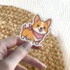 Shiba Inu Dog With Red Bandana Vinyl Sticker #1#5