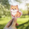Shiba Inu Dog Vinyl Sticker #5