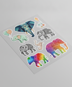 Elephant Vinyl Stickers