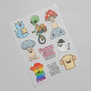 Funny Odd Vinyl Stickers